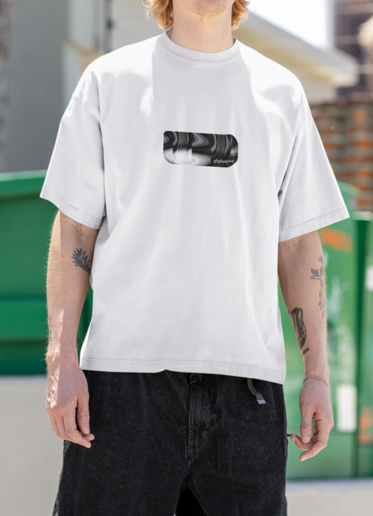 Design giglaseze oversized boxy tee