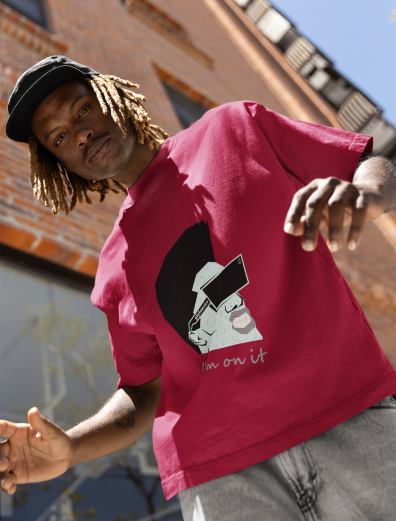Design giglaseze oversized boxy tee