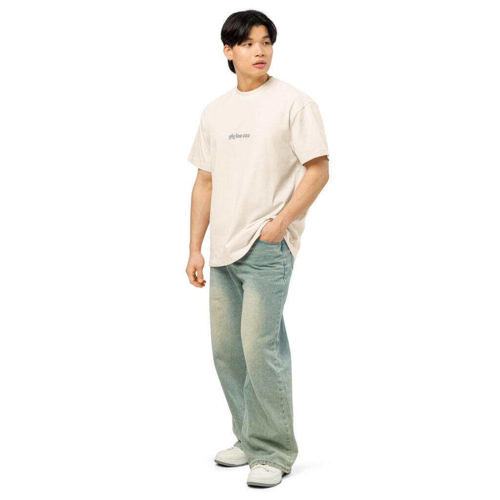 giglaseze classic Men’s cotton box tee