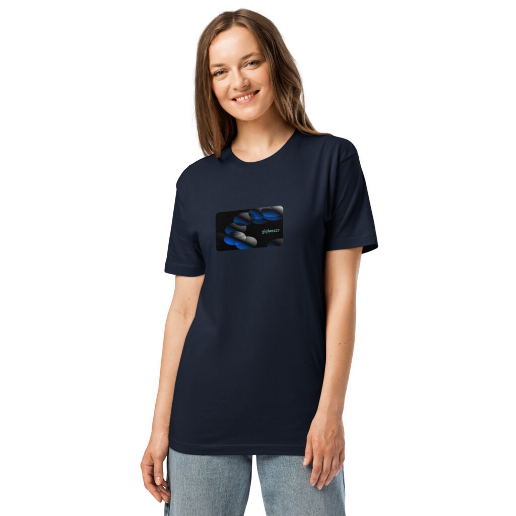 Fine jersey tee giglaseze design