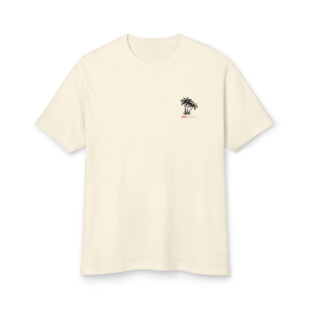 Garment-dyed heavyweight cotton tee