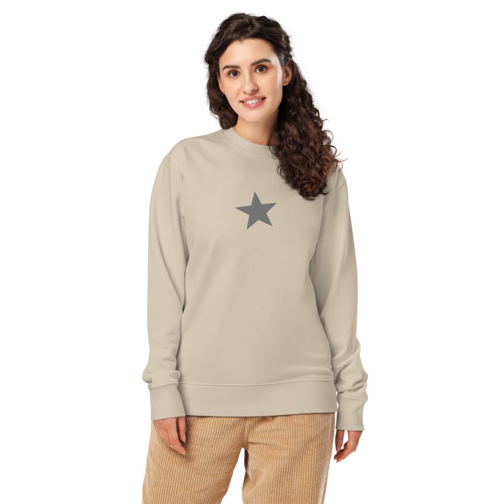 Organic sweatshirt