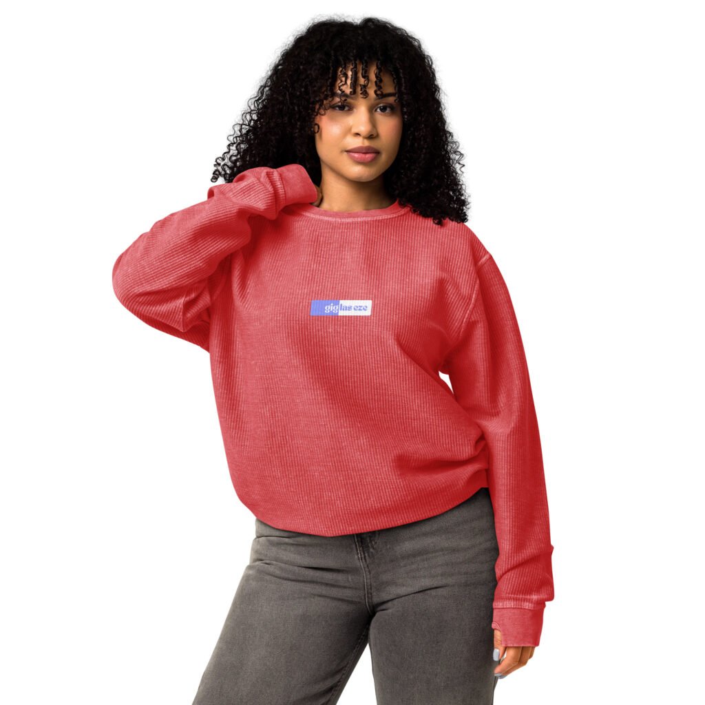 Comfy Cord Sweatshirt