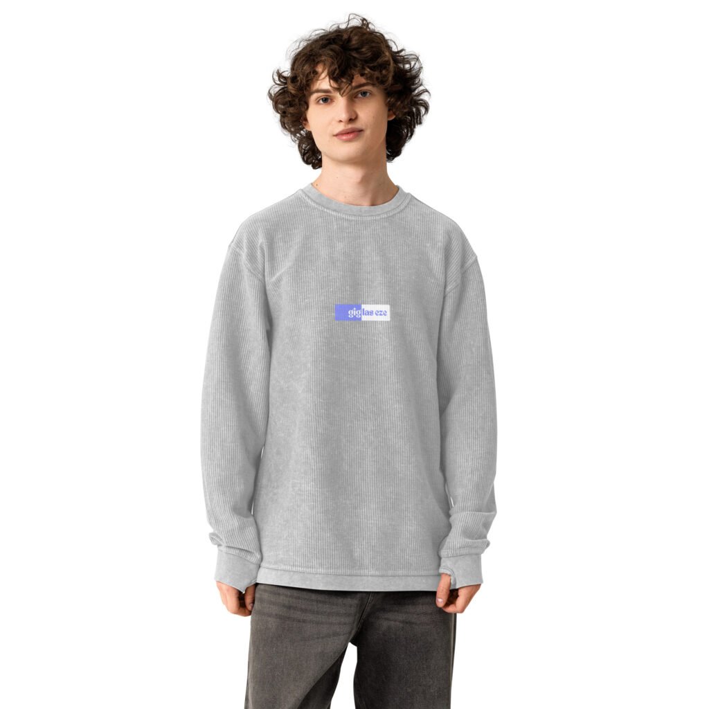 Comfy Cord Sweatshirt